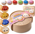 Portable smiling bun stress-relieving toy - Carry it with you and relax anytime, anywhere