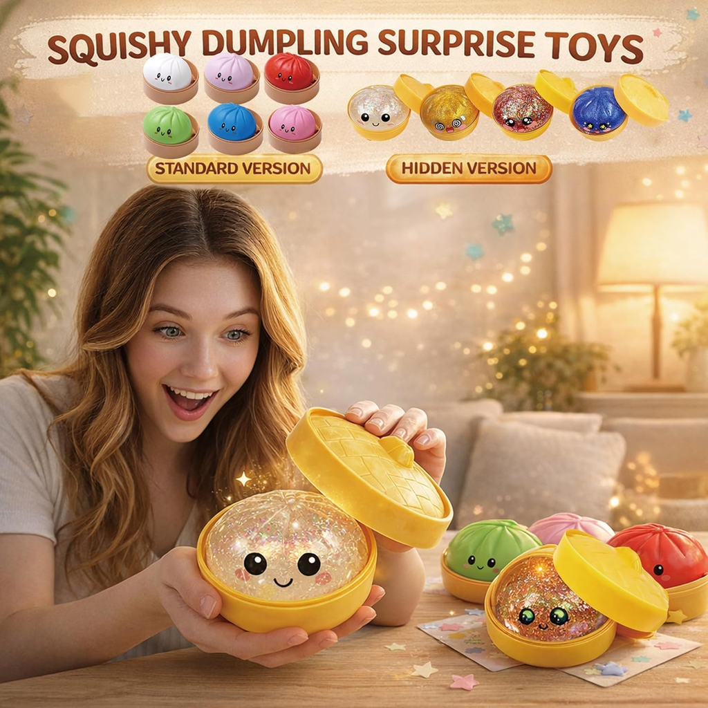 Portable smiling bun stress-relieving toy - Carry it with you and relax anytime, anywhere