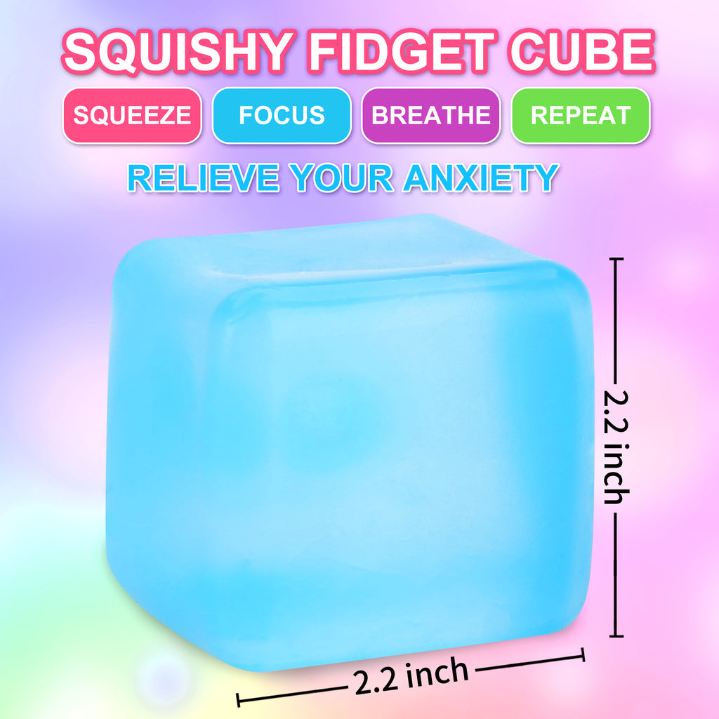 Soft TPR pressure-reducing block, suitable for both adults and children's travel and entertainment. An ideal gift to relieve stress.